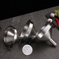 📢📢50% OFF !! ⏰ Stainless Steel Filter Funnel – Kitchen & Lab Multi-Use ✨