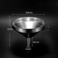 📢📢50% OFF !! ⏰ Stainless Steel Filter Funnel – Kitchen & Lab Multi-Use ✨