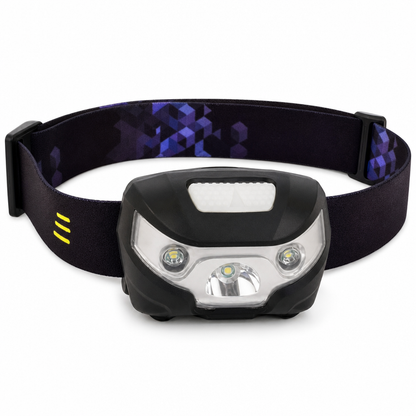 📢📢50% OFF !! ⏰ Smart Sensor Headlamp: Hands-Free, 5 Light Modes, USB Rechargeable, IPX4