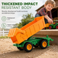 📢📢50% OFF !! ⏰Large Kids Farm Tractor Toy Set with Trailer Accessories Friction Powered and Remote Control Engineering Vehicles for Boys