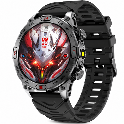 ⏳Limited-time 50% off⏰Rugged Smart Watch with Bluetooth Call & Health Monitor⌚⛰️
