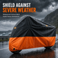 ⏳🔥LIMITED-TIME 50% OFF! ⏰Waterproof Motorcycle Cover with Lock Holes