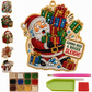 📢📢40% OFF !! ⏰Christmas Pearl Art Hanging Ornament DIY Kit