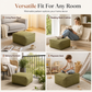 📢 Save 40%! 🧺 Storage Pouf Cover – Large zipper, washable & 45x45x23cm ✨