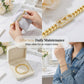 ✨ Women's Gold-Tone Cubic Zirconia Chain Bracelet