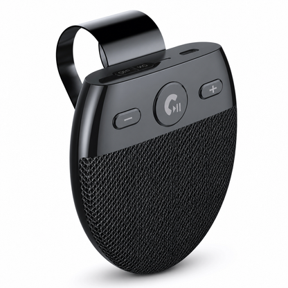 SP11 Car Sun Visor Bluetooth Hands Free Speakerphone with Vibration Activated Auto Power On A2DP Support and Caller ID Voice Prompt