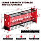 📢📢50% OFF !! ⏰Wall Mounted Heavy Duty Iron Power Tool Organizer and Garage Drill Storage Rack