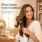 💇✨ Hot Air Brush – Dry, Smooth & Volumize with 3 Heat Settings