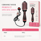 💇✨ Hot Air Brush – Dry, Smooth & Volumize with 3 Heat Settings