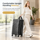 Large Capacity Waterproof Foldable Moving Bag with Wheels Heavy Duty Rolling Storage Tote for College Dorm and Household Organization