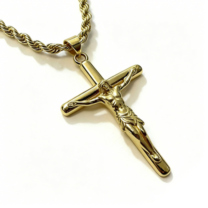 📢📢40%  OFF !! ⏰Crucifix Pendant Necklace for Men & Women