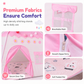📢📢 50% OFF🏰Kids Princess Castle Play Tent – Indoor Playhouse & Cozy Secret Hideaway for Toddlers