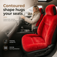 🔥50% OFF!!📢Universal Winter Warm Plush Car Seat Covers Solid Color Comfortable Car Seat Cushion Set