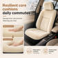 🔥50% OFF!!📢Universal Winter Warm Plush Car Seat Covers Solid Color Comfortable Car Seat Cushion Set
