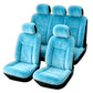 🔥50% OFF!!📢Universal Winter Warm Plush Car Seat Covers Solid Color Comfortable Car Seat Cushion Set
