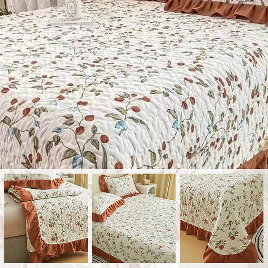 🔥Free Shipping🔥 Cotton & Linen Three-piece Bedding Set