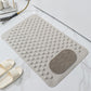 Bathroom Non Slip Massage Mat with Suction Cups and Drain Holes
