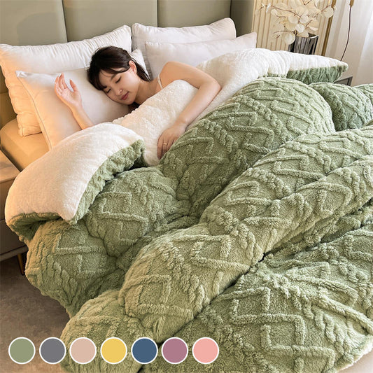 Thickened Super Soft Warm Plush Winter Quilt