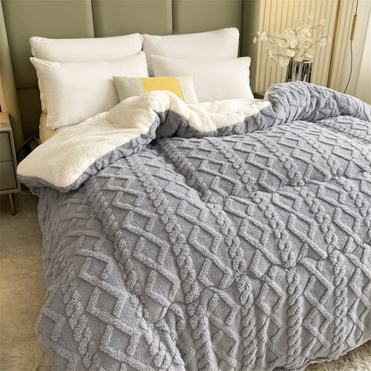 Thickened Super Soft Warm Plush Winter Quilt