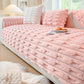 Super Soft Puffy Plush Non-Slip Sofa Cushion Covers