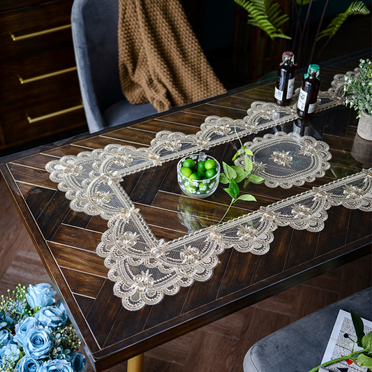 PVC Lace Tablecloth