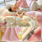 🔥Hot Sale🔥 Luxury Soft Solid Color Bedding 4-pices-Set