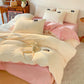 🔥Hot Sale🔥 Luxury Soft Solid Color Bedding 4-pices-Set