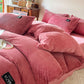 🔥Hot Sale🔥 Luxury Soft Solid Color Bedding 4-pices-Set