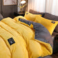 🔥Hot Sale🔥 Luxury Soft Solid Color Bedding 4-pices-Set