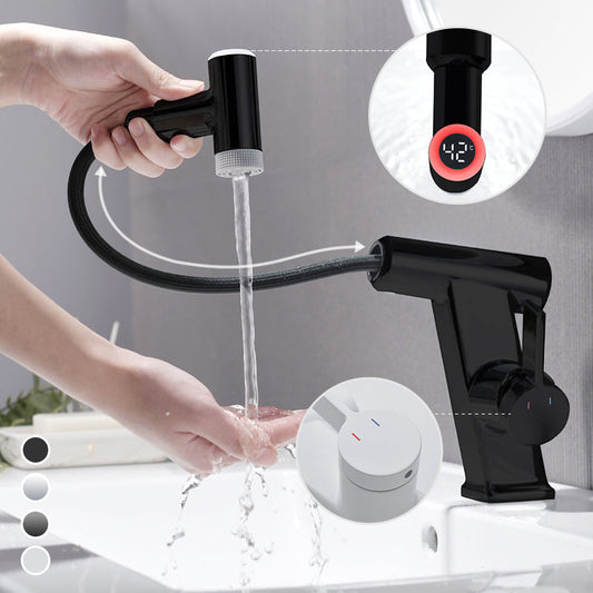 Smart Digital Display Pull-Out Faucet