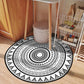 Geometric Round Absorbent Non-Slip Floor Mat