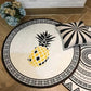 Geometric Round Absorbent Non-Slip Floor Mat