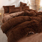 Winter Warm Plush Bedding 4-Piece Set