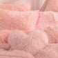 Winter Warm Plush Bedding 4-Piece Set