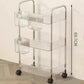 Acrylic Mini Cart, Bathroom Crevice Storage Shelf, Living Room Snack Organizer, Multi-Layer Mobile Cosmetic Storage Shelf