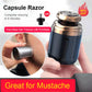 Convenient Capsule 2-in-1 Shaver, Multi-functional Electric Smart Razor, Mini Beard Trimmer