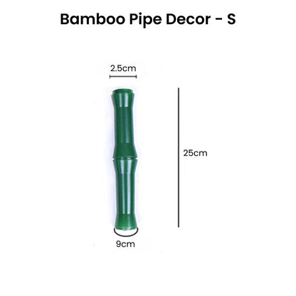 🔥Hot Sale🔥 Plastic Faux Bamboo Pipe Decor